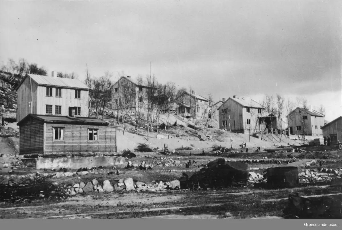 Lemmehus i Prestelia, Kirkenes 4. juni 1947.