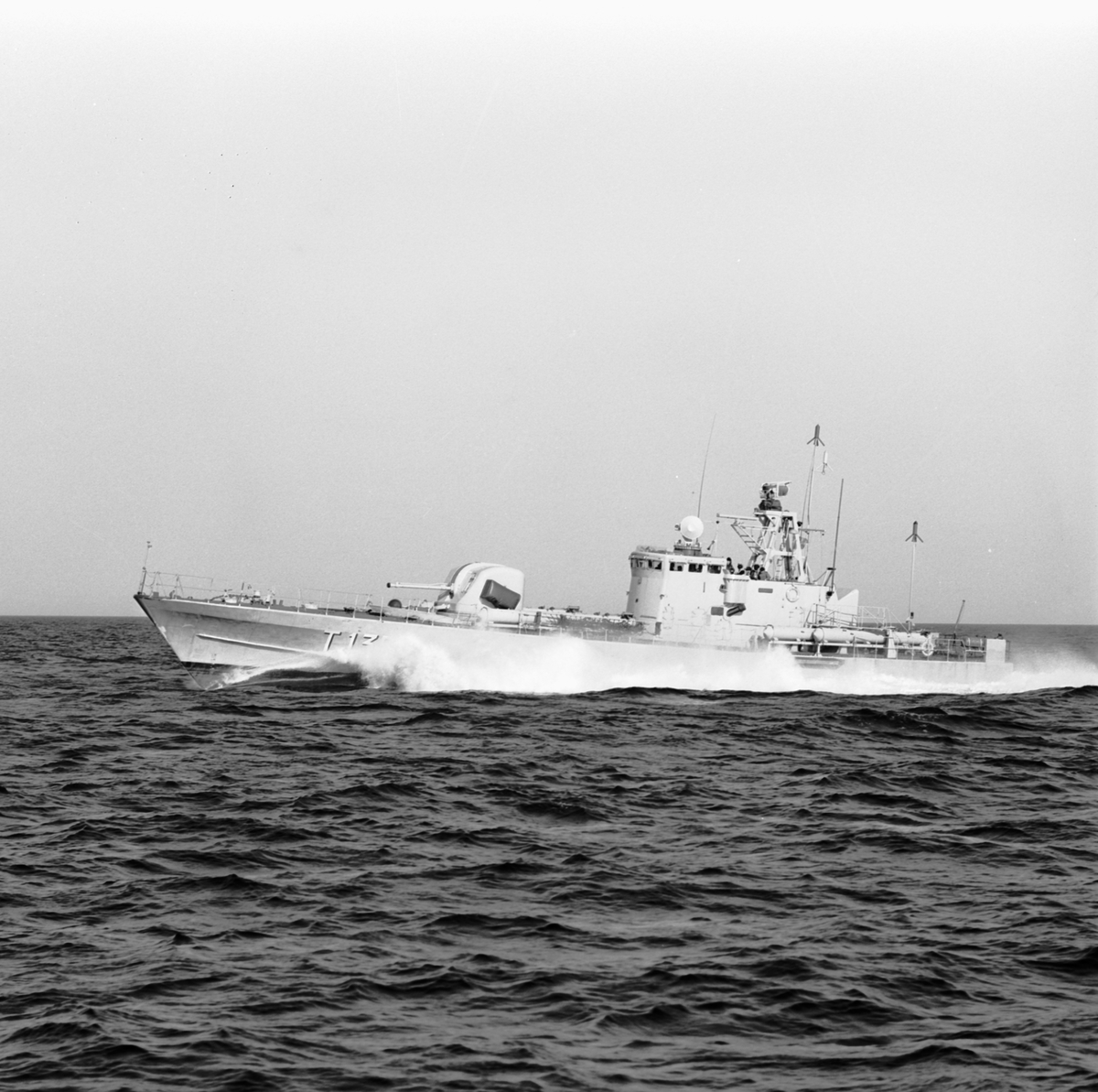 Torpedbåten Västerås till sjöss