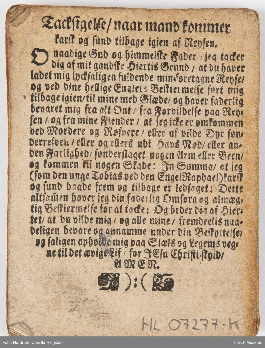 ALMANAK. Paa det Aaret efter Christi Fødsel 1726.