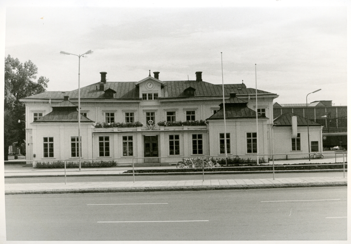 Västerås, Munkängen.
Västerås Centralstation, 1973.