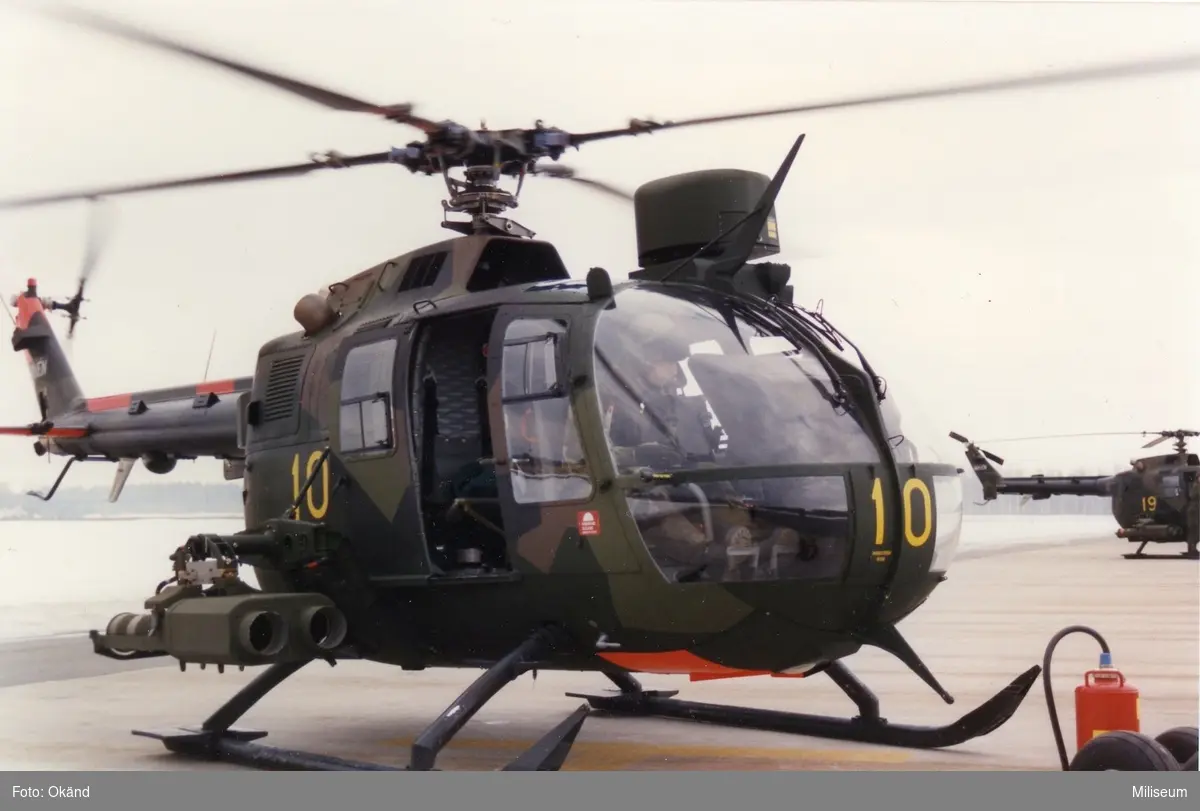 HKP 9A. PV- Helikopter. 

(Helikopter 9A, Pansarvärnshelikopter)