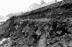 Rasulykke under vegbygging i Arendal kommune 1986