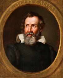 Galileo Galilei, kopi etter eldre kobberstikk [Maleri
]