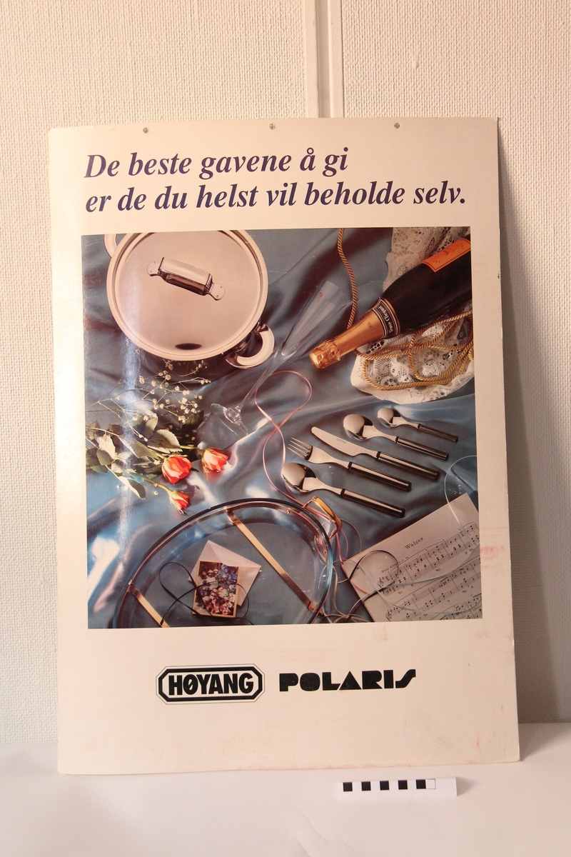 Reklameplakat for Høyang Polaris.
