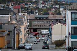 16.5.2011: Narvik. Foto fra Tore Hundsgate ned mot Brannstas