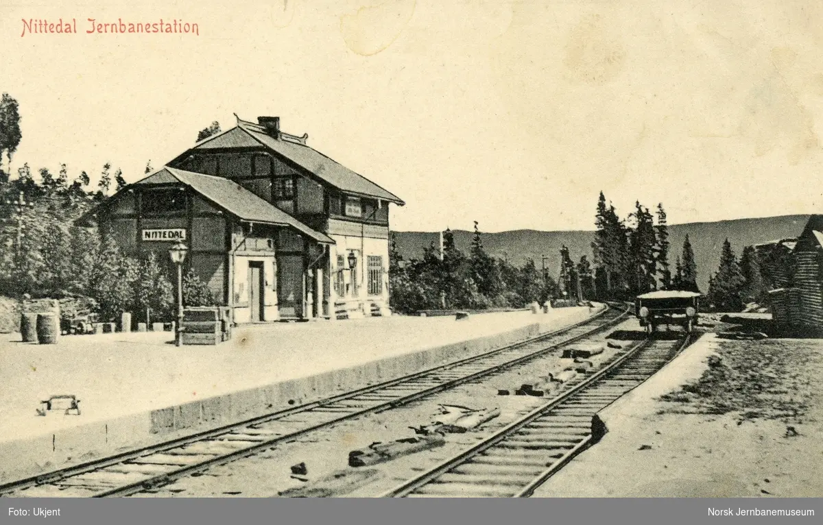 Nittedal stasjon på Gjøvikbanen