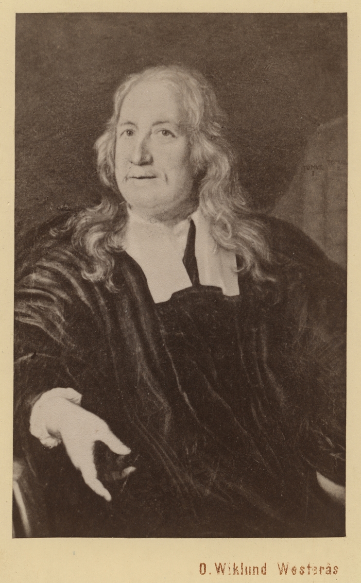 Olof Rudbeck den äldre, född 1630-09-13 i Västerås, död 1702-09-17 i Uppsala. Biskopsson och akademiker, särskilt känd för att ha upptäckt kroppens lymfsystem.