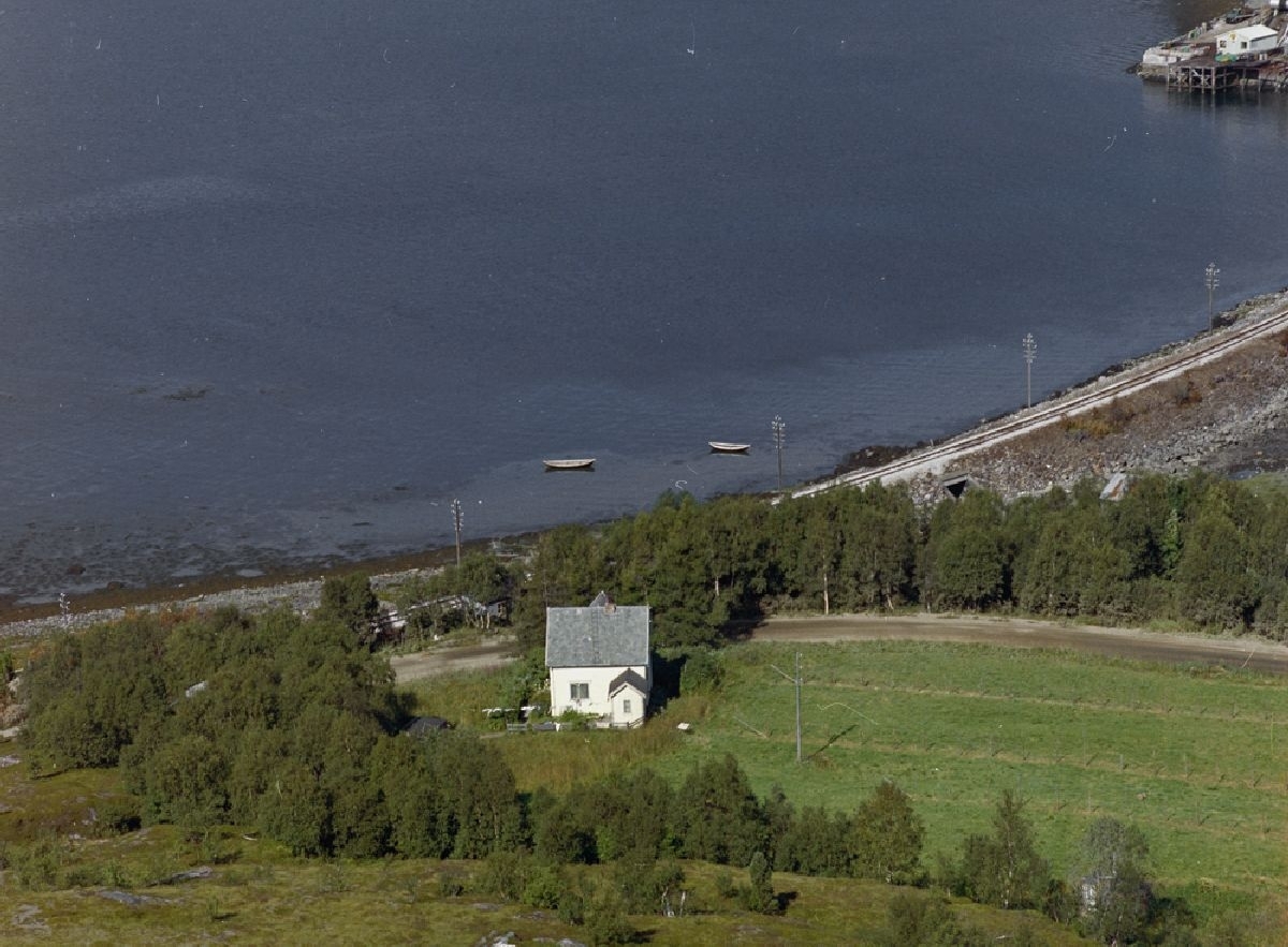 Fra Lindsetfallet. Bildet viser huset til Berta Josefine og Anton Vilhelm Krokå.