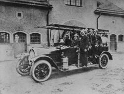 Örebros första brandbil, 1917