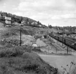 Området ved Kværner Brug. Mai 1961