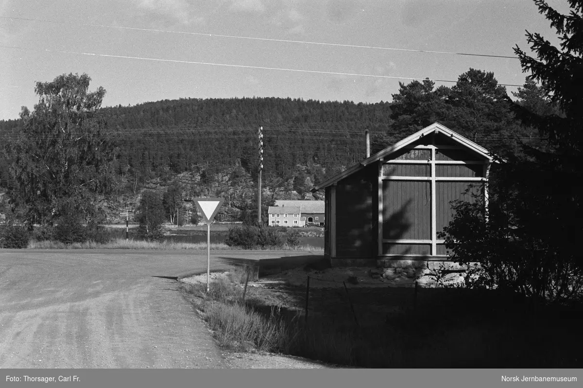 Hornesund holdeplass på nedlagte Setesdalsbanen
