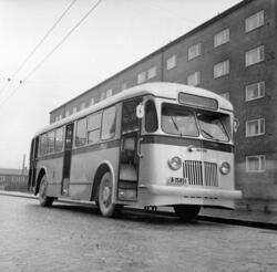 Oslo Sporveiers nye dieselbuss med motor fra British Leyland