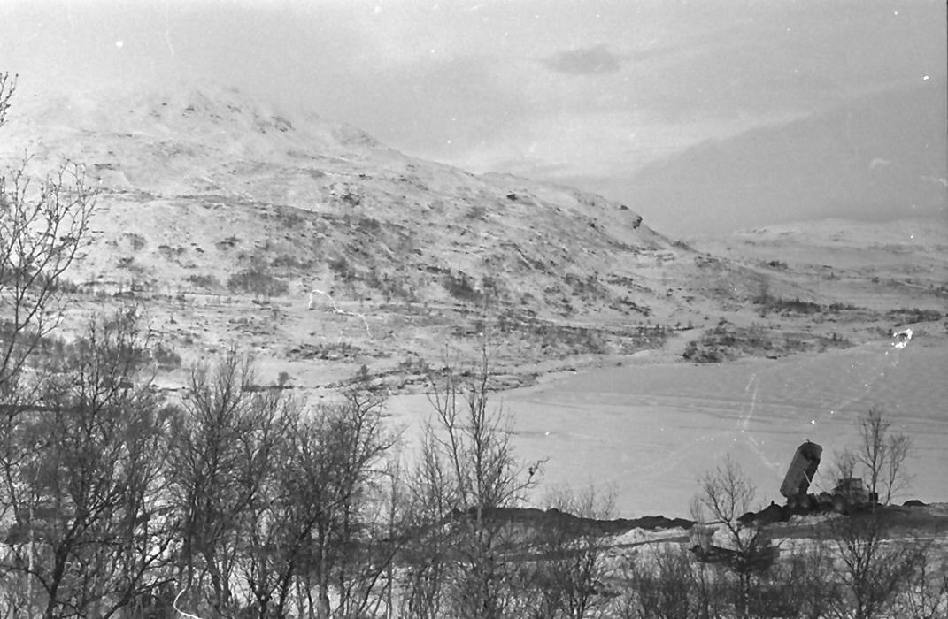 Kraftutbygging i Falningsjøen, nov. -82. 