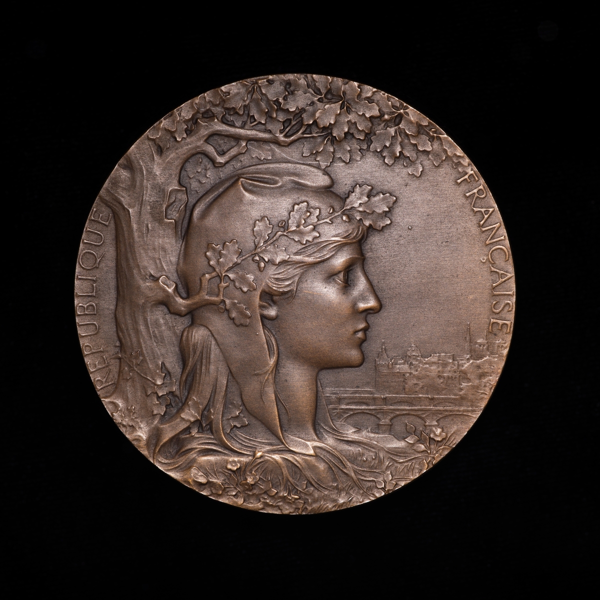 Medalje - Norsk Bergverksmuseum / DigitaltMuseum