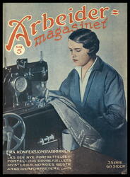 Arbeidermagasinet - Magasinet for alle. Forside. Nr. 5. 1928