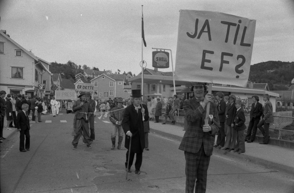 Russen i Damsgård, 17. mai 1972.