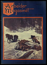 Arbeidermagasinet - Magasinet for alle. Forside. Nr. 51, 192