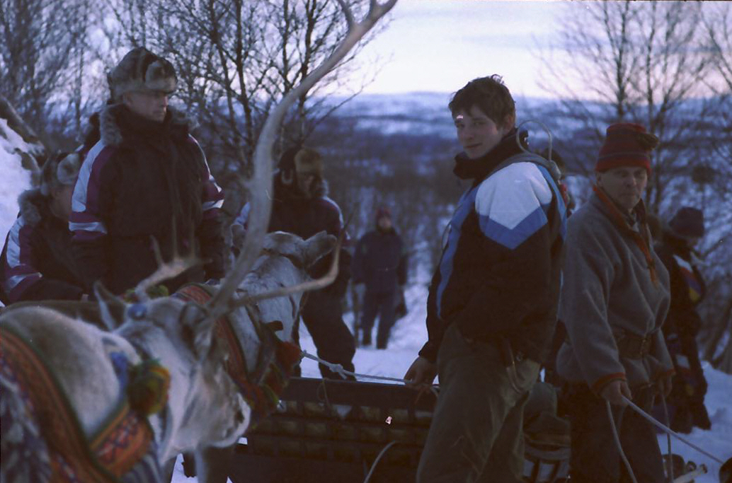 Danielsen og kjørerein, Rørosvidda. - Anno Musea i Nord-Østerdalen ...