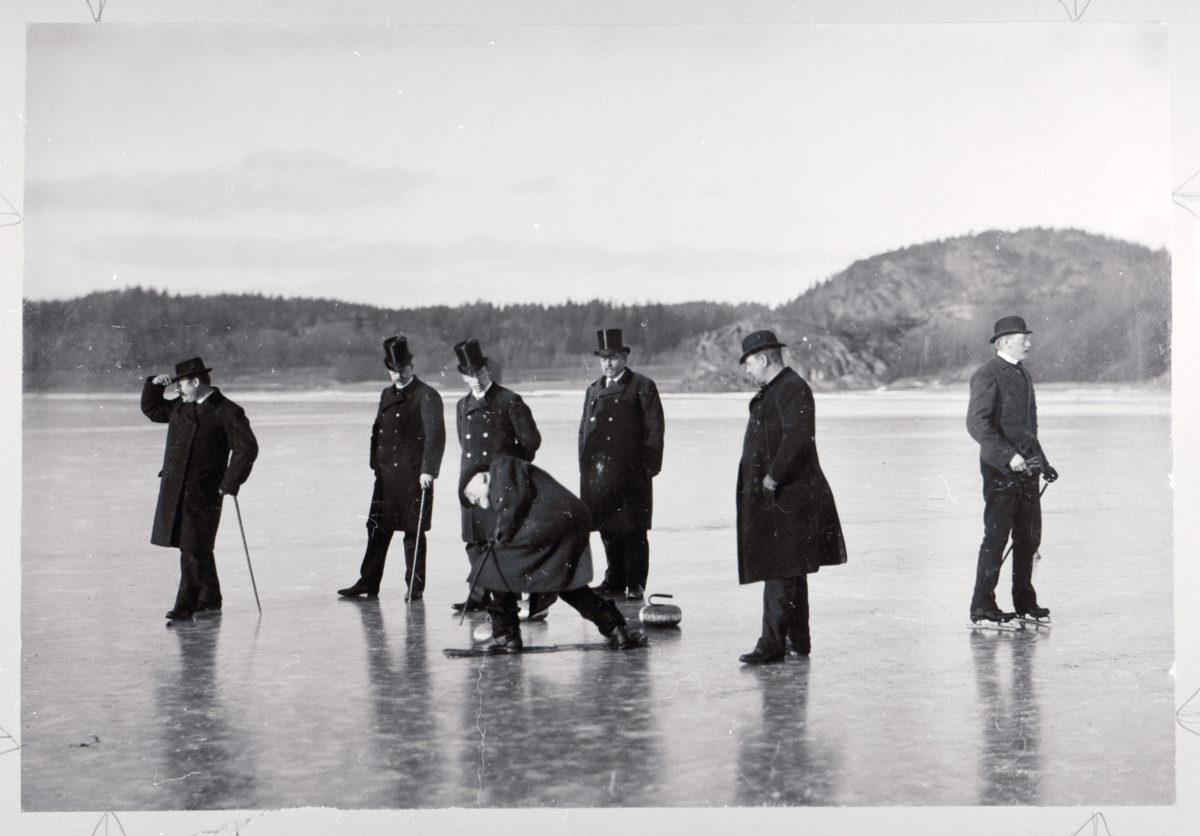 Curlingspel vid Badö
