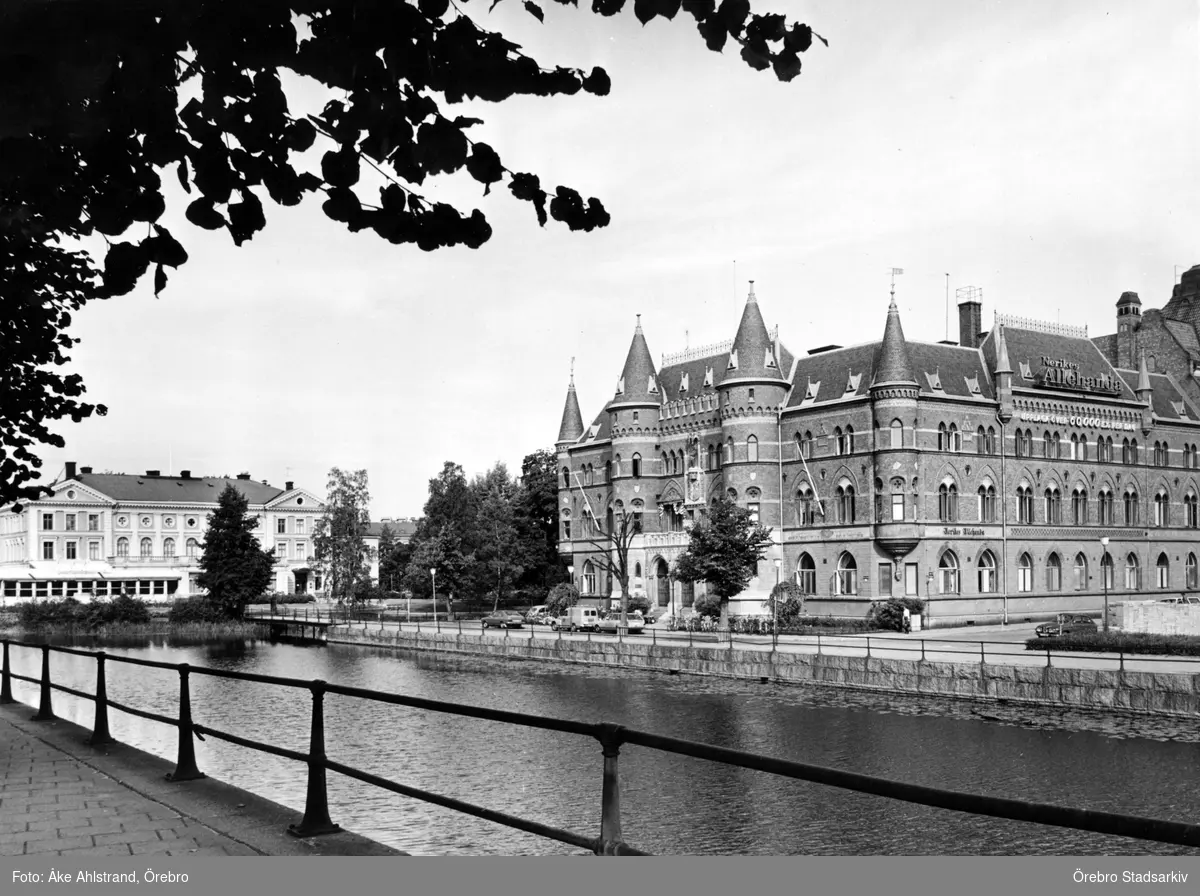 Vy mot Frimurarlogen och Nerikes Allehanda, 1970-tal - Örebro ...