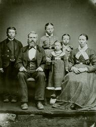 Jørgen Gulliksen med familie