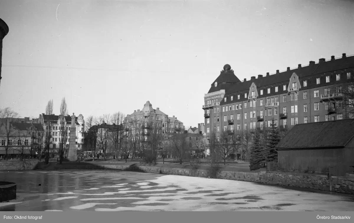 Vy över Svartån och Centralpalatset
