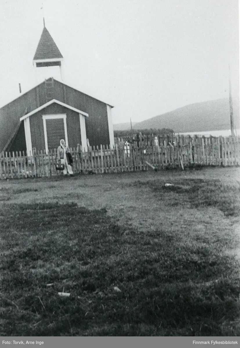 Polmak kirke, 1946.