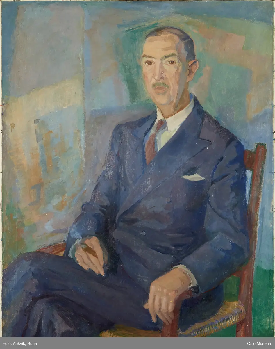 Johan Peter Bull [oljemaleri] - Oslo Museum / DigitaltMuseum