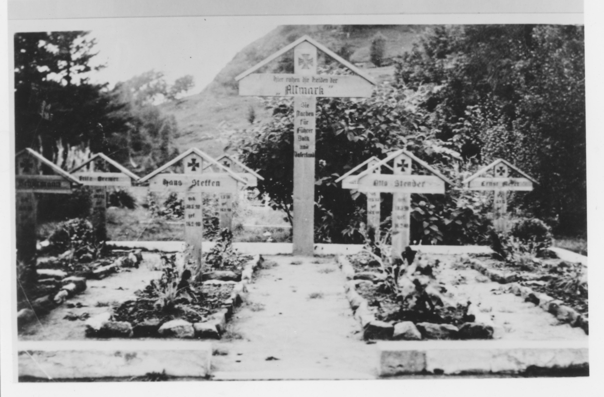 Sokndal kirkegård sommeren 1940