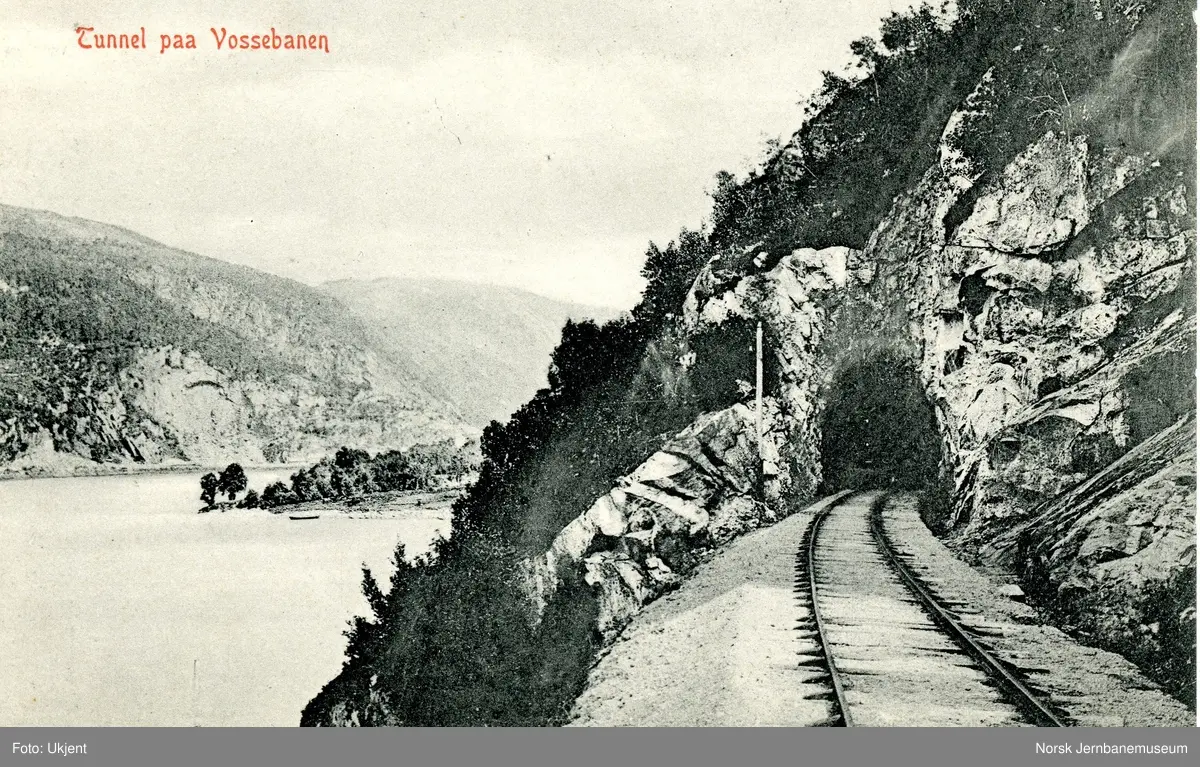 Hætta tunnel mellom Stanghelle og Vaksdal - Norsk Jernbanemuseum ...