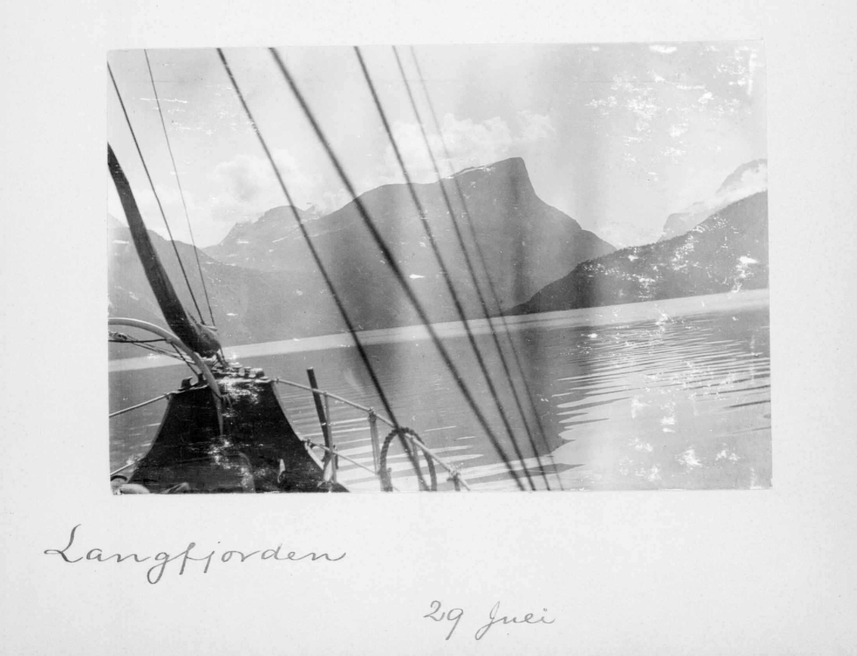 Album, fjord, vann, fjell,