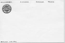 Stempelkatalog Holmenvær, Finnsnes, Torsken, Troms