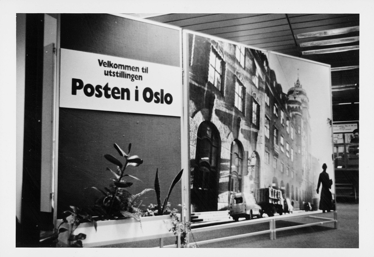 markedsseksjonen, Oslo postgård 50 år, utstilling, byhistorie, informasjon