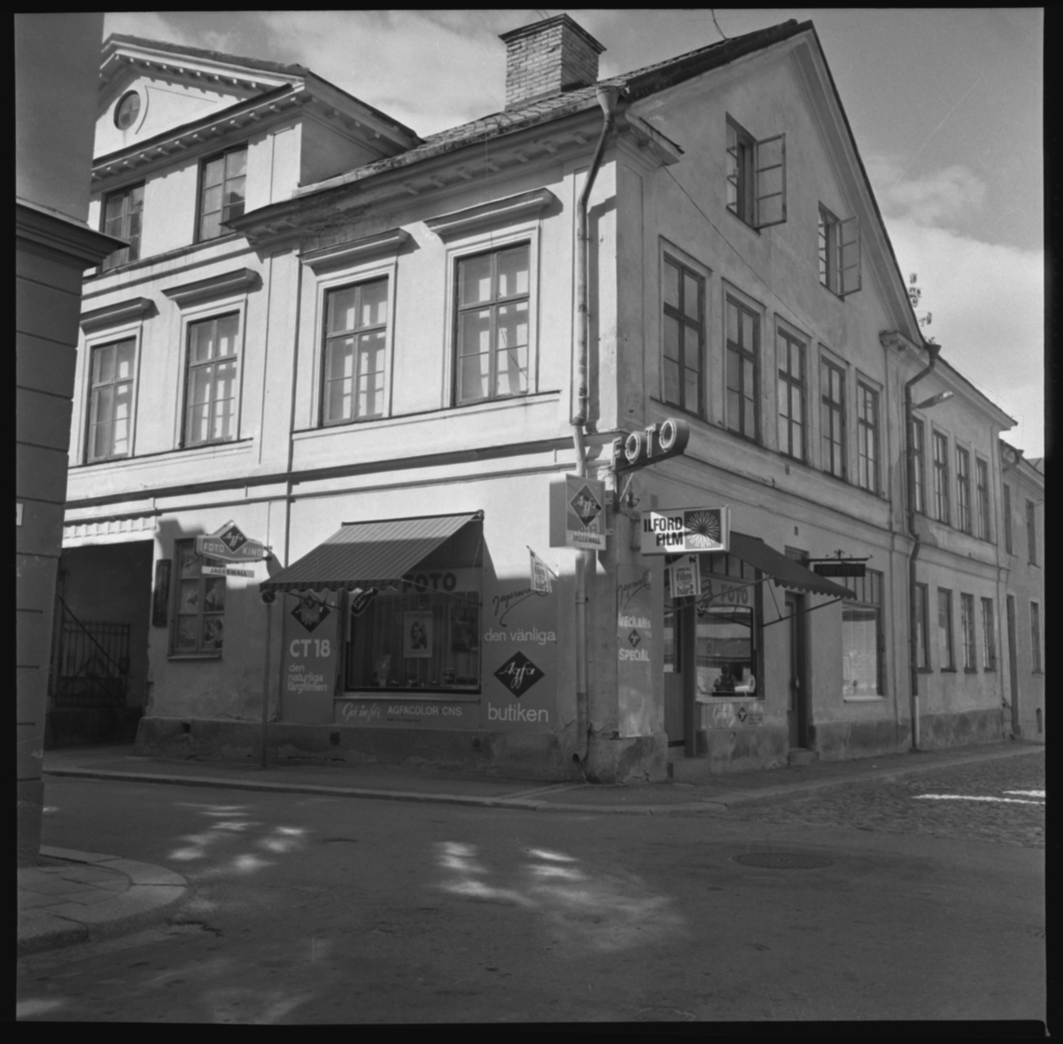 Nya butiken Jagerwalls Foto, Klostergatan.