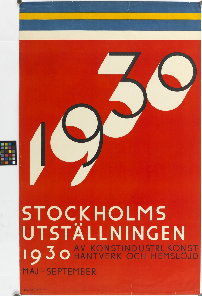 Affisch
Stockholmsutställningen 1930