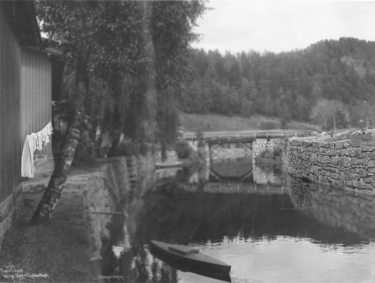 Askerlandet - Sandviken bro over Engerelven,, Aug. 1902