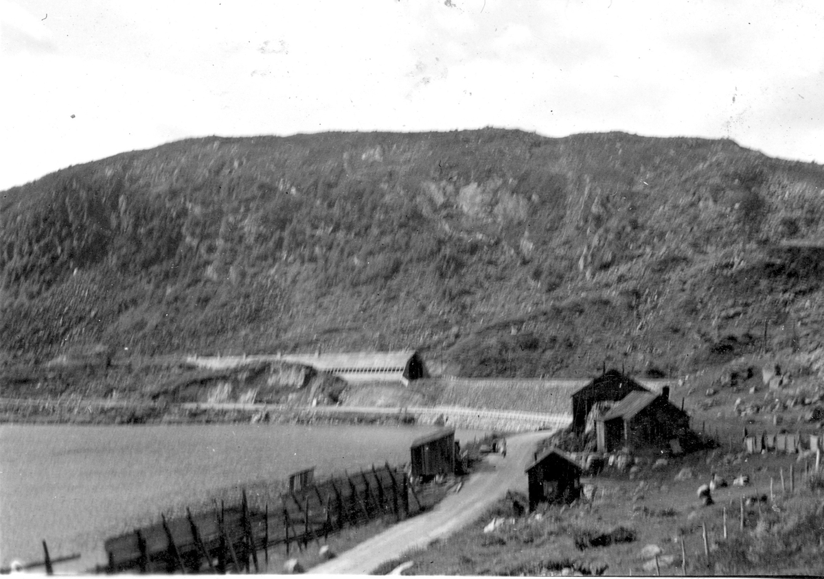 Bilde er tatt av tysk soldat ca.1940-41.
Bergensbanen ved Haugastøl