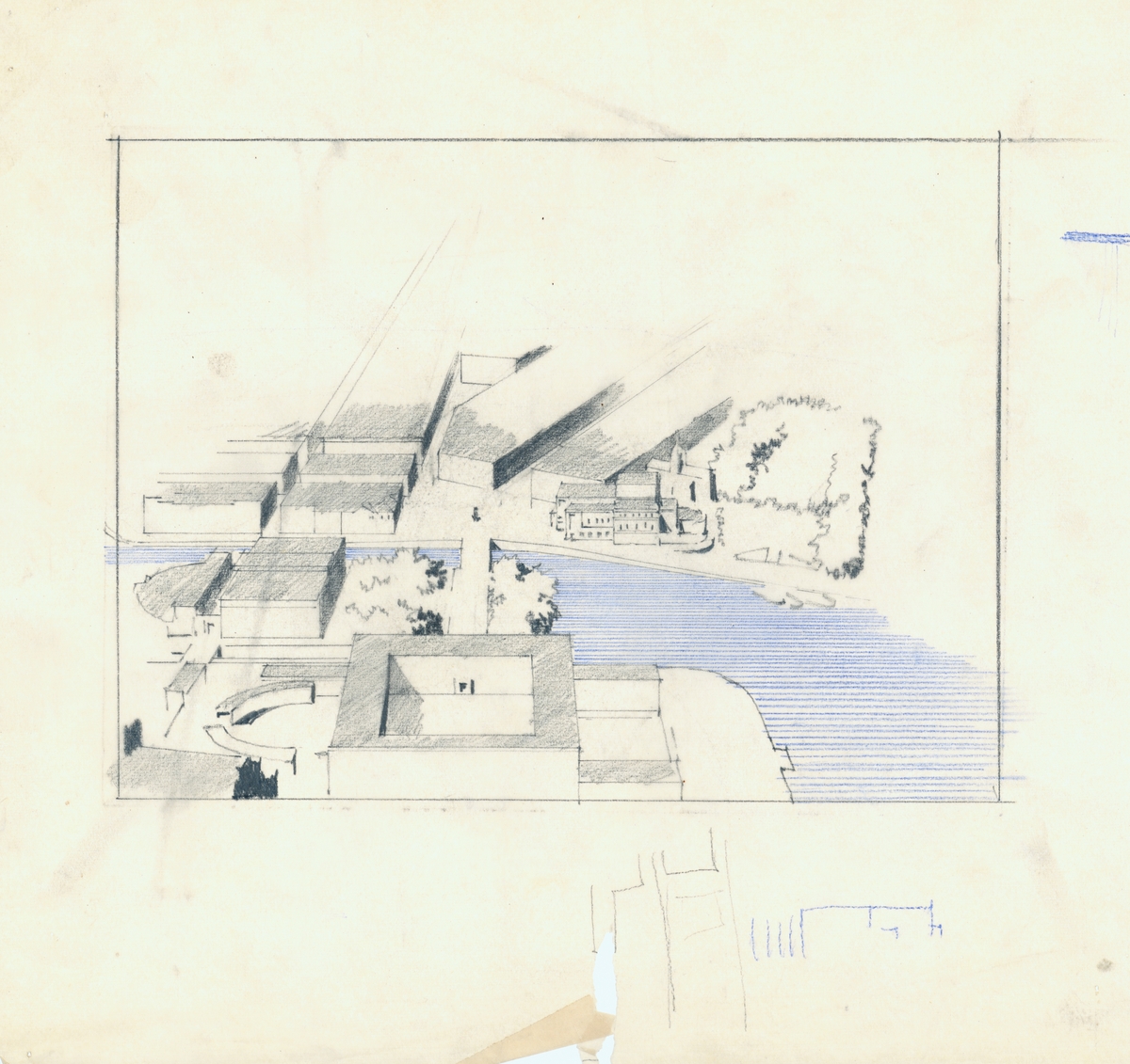 Ritning - ArkDes / DigitaltMuseum