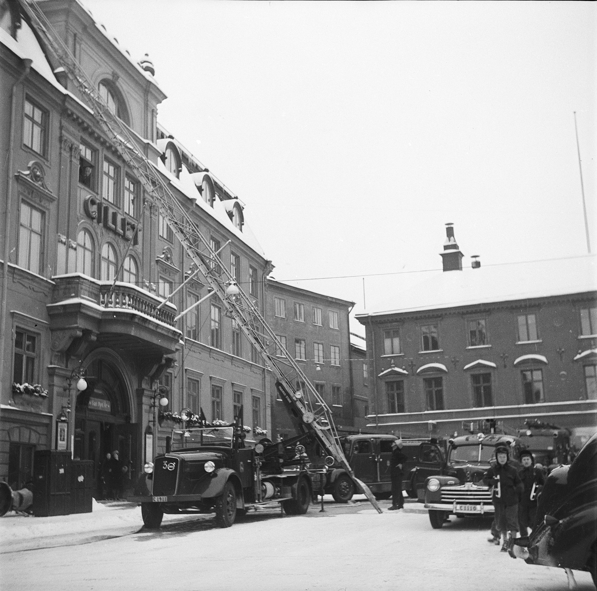 Brand, Gillet, Uppsala 1948
