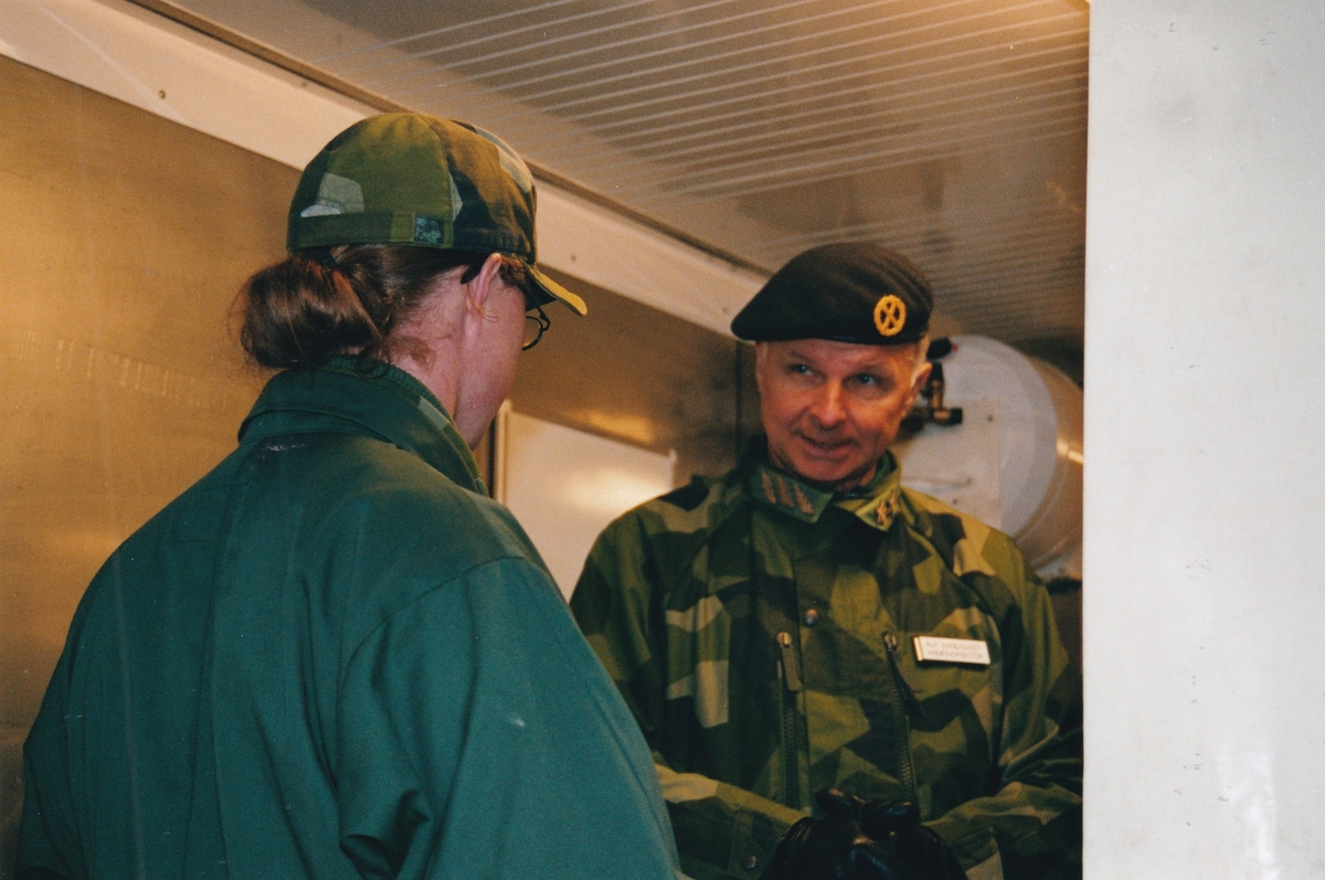 Göta Trängregementes funktionsdag 14 oktober 2003. Genmj Alf Sandqvist.