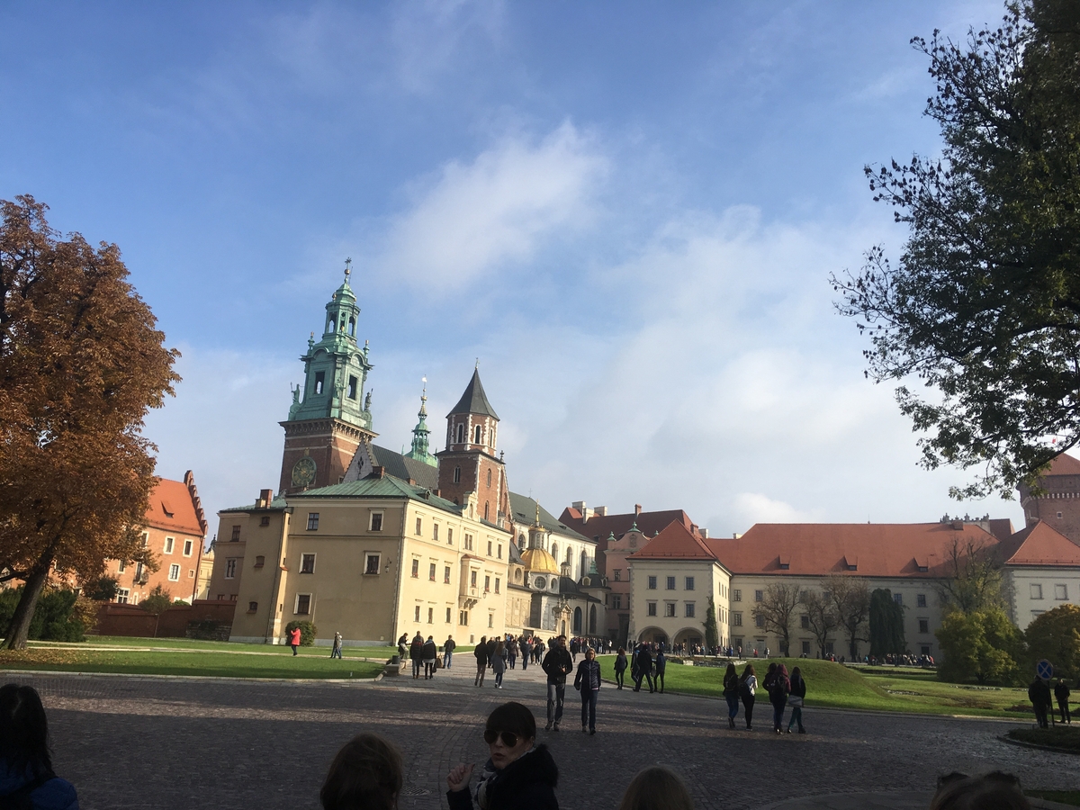Slottet Wawel. Krakow by.