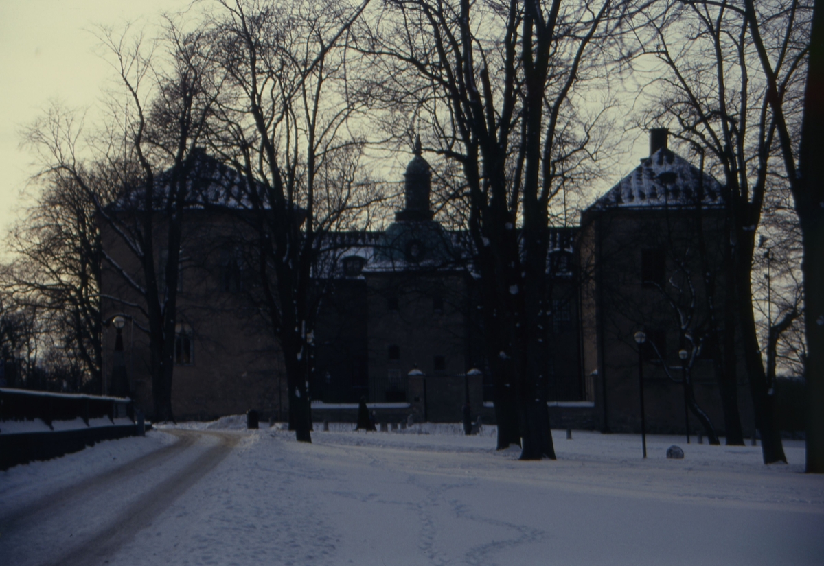 Linköpings slott byggdes i början av 1100-talet. Vid samma tid byggdes domkyrkan. Linköpings slott var ursprungligen en "ståtlig" gård. Blev på 1200-talet utbyggd till en biskopsborg av Birger jarls son, Bengt Birgersson. På 1570-talet byggdes borgen ut ännu en gång. 1796 ändrades byggnaden till att bli en ämbetsbyggnad för Linköpings landshövdingar.