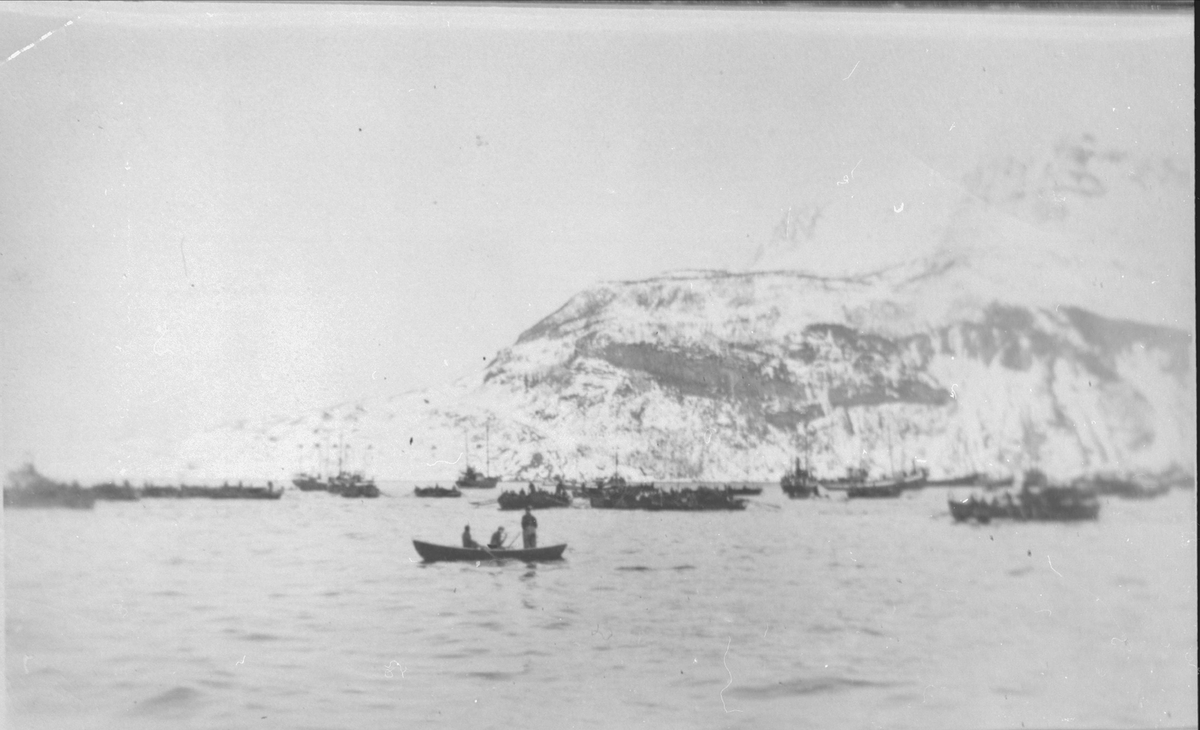 Fiske utenfor Grovfjord i Skånland.