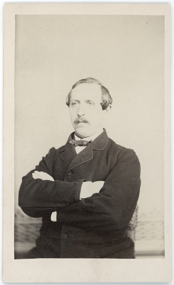 Kabinettsfotografi - L G Ågren, Uppsala 1864