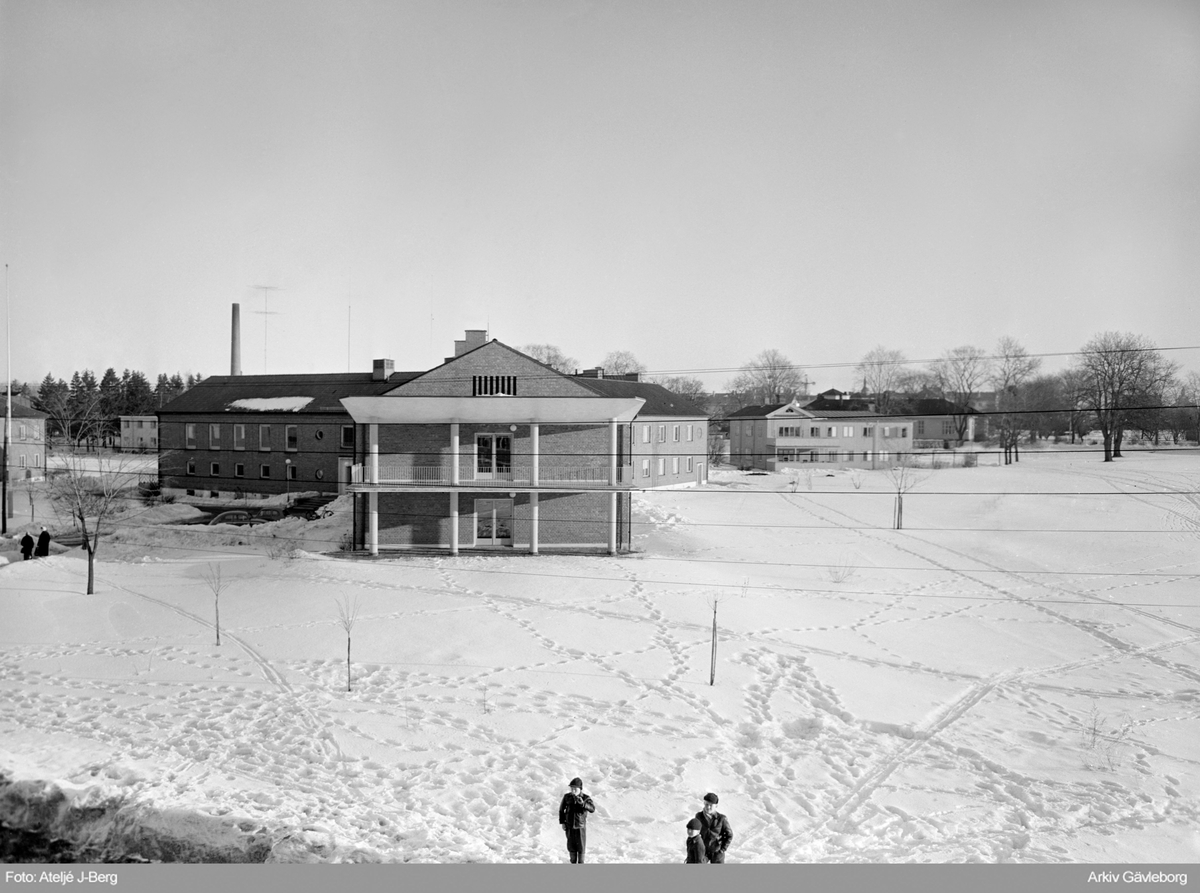 Fleminggatan, Gävle 1958.