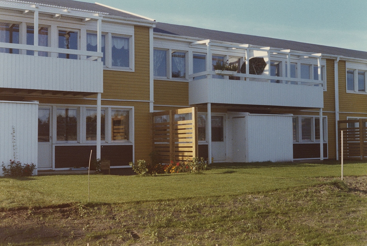 Radhus Hagaström, kvarteret Åsbyggeby, Durovägen, 1976.