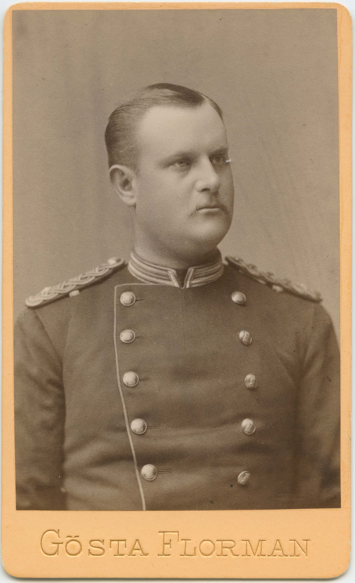 Porträtt på Axel Boström.