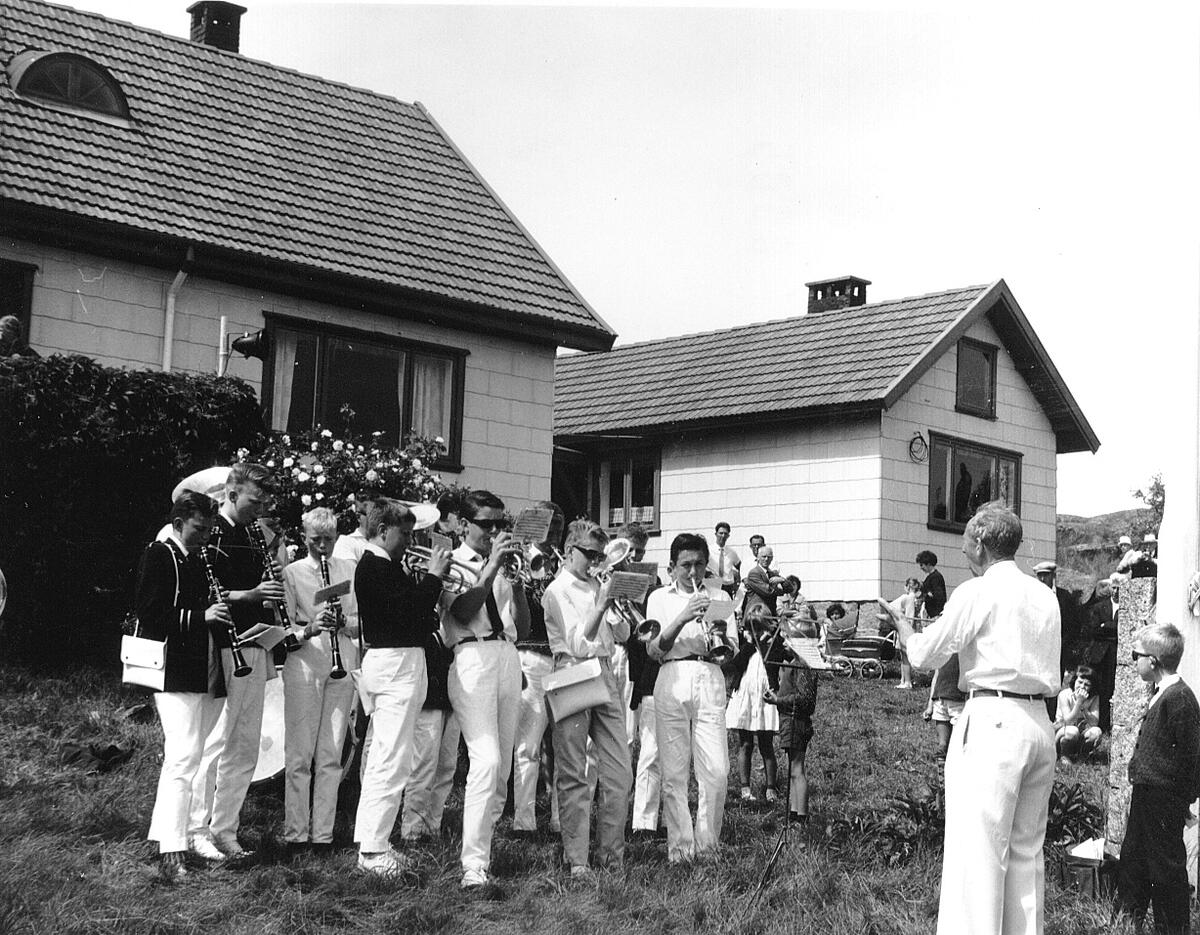Greåker skoles musikkorps på tur til Seilø