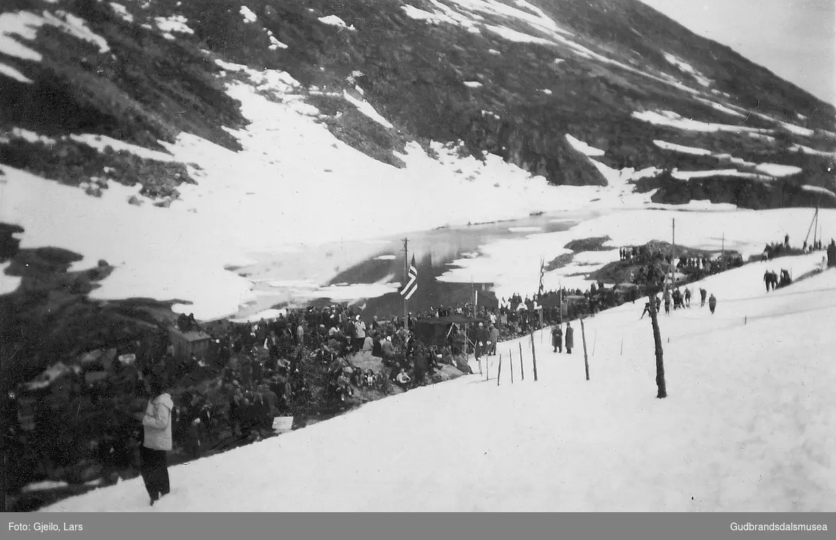 Frå Strynefjellsrennet 1947