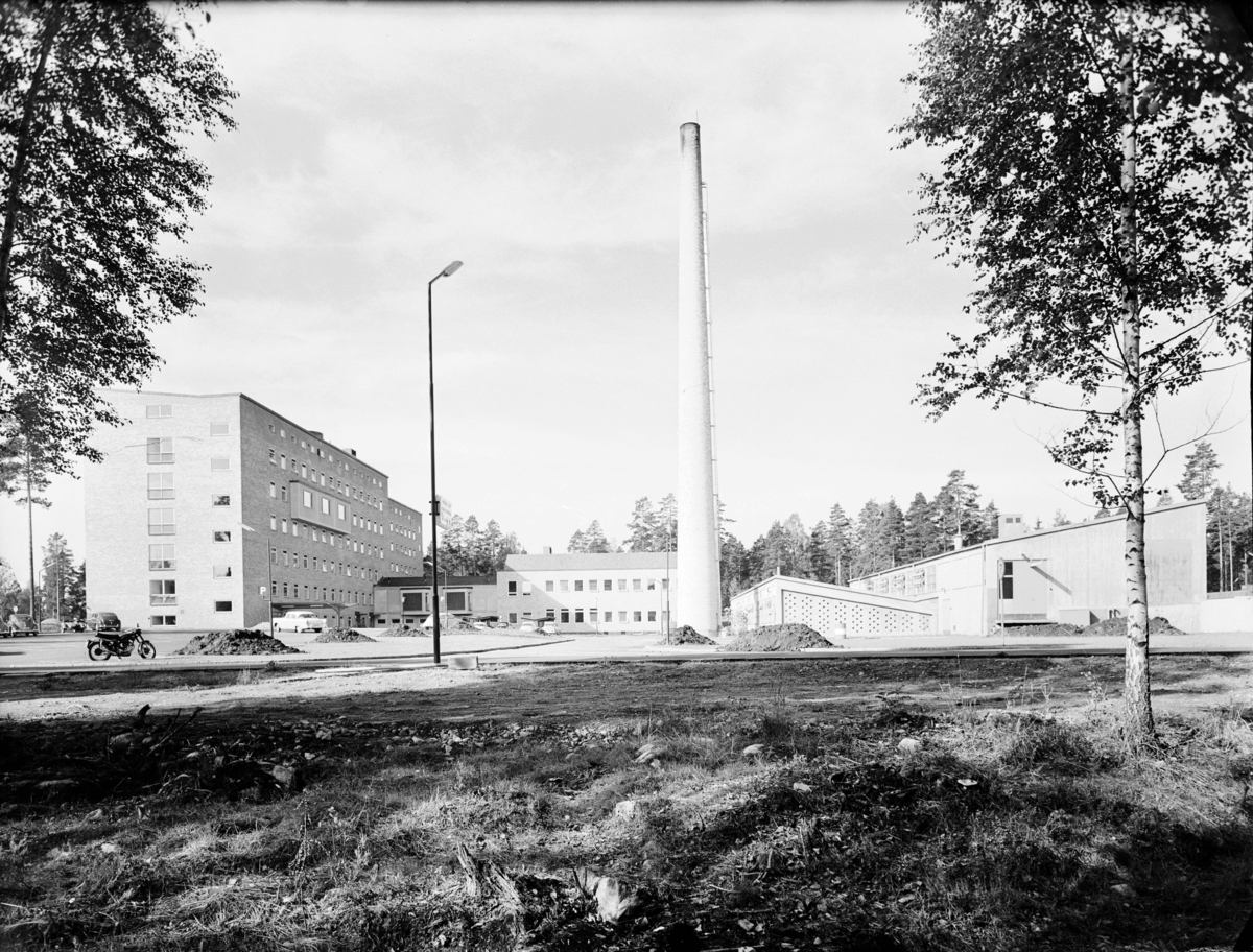 Arkitekt R. Holmgren: Sandvikens lasarett, exteriörer